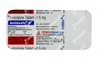 Amlosafe 5 MG Tablet 10