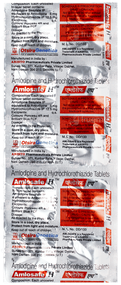 Amlosafe H Tablet 10