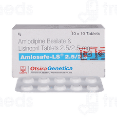 Amlosafe Ls 2.5/2.5 Tablet 10