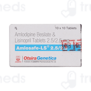 Amlosafe Ls 2.5/2.5 Tablet 10
