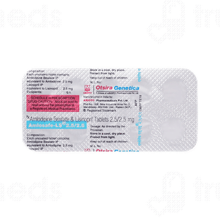 Amlosafe Ls 2.5/2.5 Tablet 10