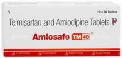 Amlosafe Tm 40 Tablet 10 Amlosafe Tm 40 Tablet 10
