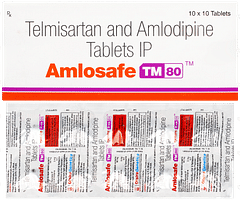 Amlosafe Tm 80 Tablet 10