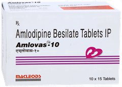 Amlovas 10 Tablet 15 Amlovas 10 Tablet 15
