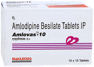 Amlovas 10 Tablet 15