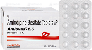 Amlovas 2.5 Tablet 15