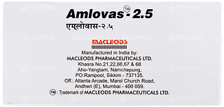 Amlovas 2.5 Tablet 15
