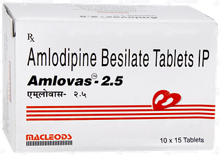 Amlovas 2.5 Tablet 15