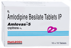 Amlovas 5 Tablet 15