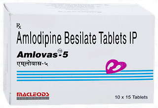 Amlovas 5 Tablet 15