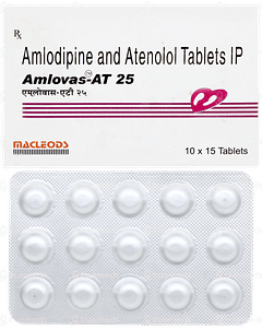 Amlovas At 25 Tablet 15