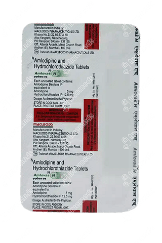 Amlovas H Tablet 15