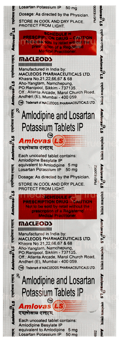 Amlovas Ls Tablet 10