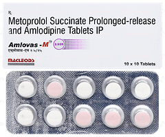 Amlovas M 2.5/25 Tablet 10