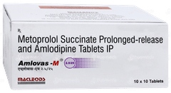 Amlovas M 2.5/25 Tablet 10