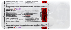 Amlovas M 2.5/25 Tablet 10