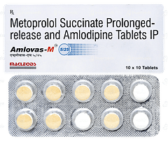 Amlovas M 5/25 Tablet 10
