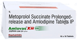 Amlovas Xm 5/50 Tablet 10