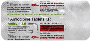Amlovin 2.5 Tablet 10