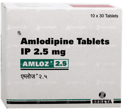 Amloz 2.5 Tablet 30 Amloz 2.5 Tablet 30