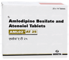 Amloz At 25 Tablet 14 Amloz At 25 Tablet 14