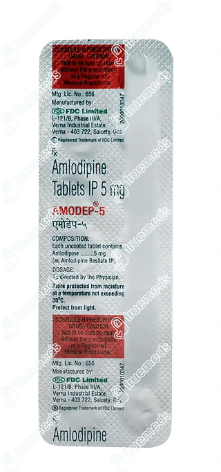 Amodep 5 MG Tablet 14