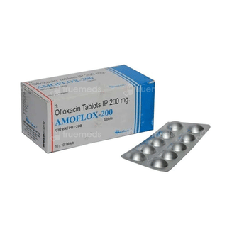 Amoflox 200 Mg Tablet 10