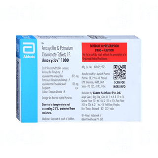 Amoxyclav 1000 Tablet 10