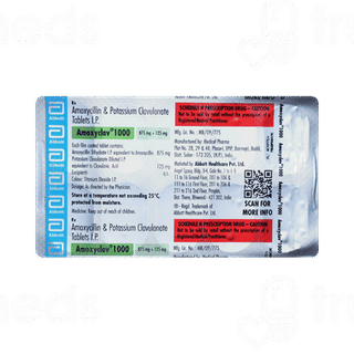 Amoxyclav 1000 Tablet 10