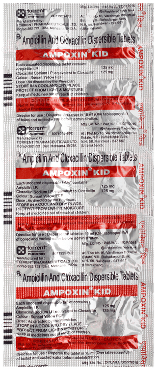 Ampoxin Kid Tablet 10