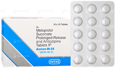 Amtas M 25 Tablet 15