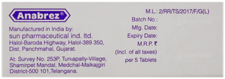 Anabrez Tablet 5