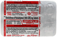 Anaflam Xp Tablet 10