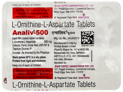 Analiv 500 Tablet 10 Analiv 500 Tablet 10