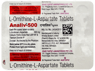 Analiv 500 Tablet 10