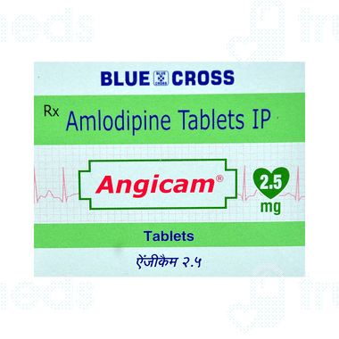 Angicam 2.5mg Tablet 15: Uses, Side Effects, Price & Substitutes