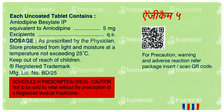 Angicam 5mg Tablet 15