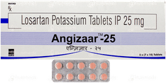 Angizaar 25 Tablet 10 Angizaar 25 Tablet 10