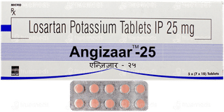 Angizaar 25 Tablet 10