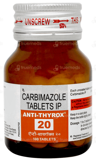 Anti Thyrox 20 Tablet 100