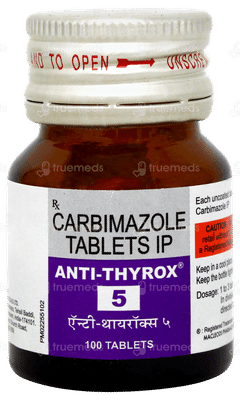 Anti Thyrox 5 Tablet 100