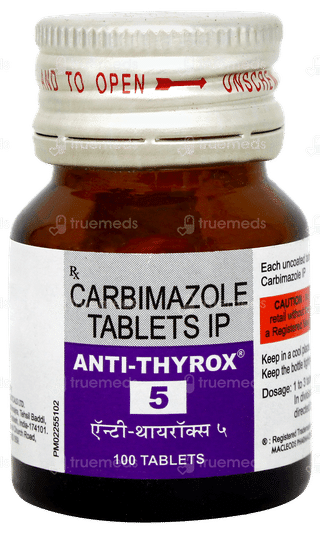 Anti Thyrox 5 Tablet 100