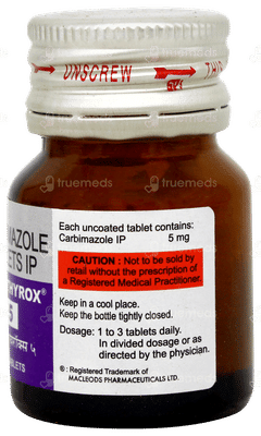 Anti Thyrox 5 Tablet 100