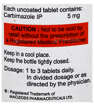 Anti Thyrox 5 Tablet 100
