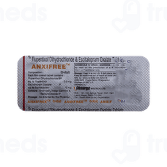 Anxifree 0.5/10 MG Tablet 10 Anxifree 0.5/10 MG Tablet 10