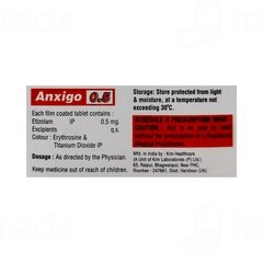 Anxigo 0.5 Tablet 10