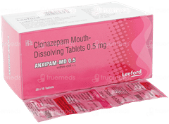 Anxipam Md 0.5 Mg Tablet 10