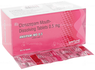 Anxipam Md 0.5 Mg Tablet 10
