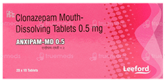 Anxipam Md 0.5 Mg Tablet 10