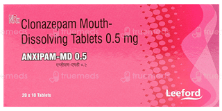 Anxipam Md 0.5 Mg Tablet 10
